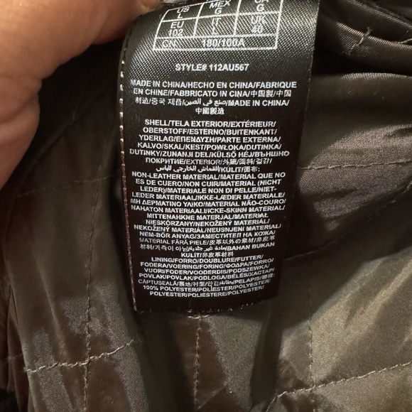 Guess faux leather Bomber jacket - Large - Picture 11 of 13